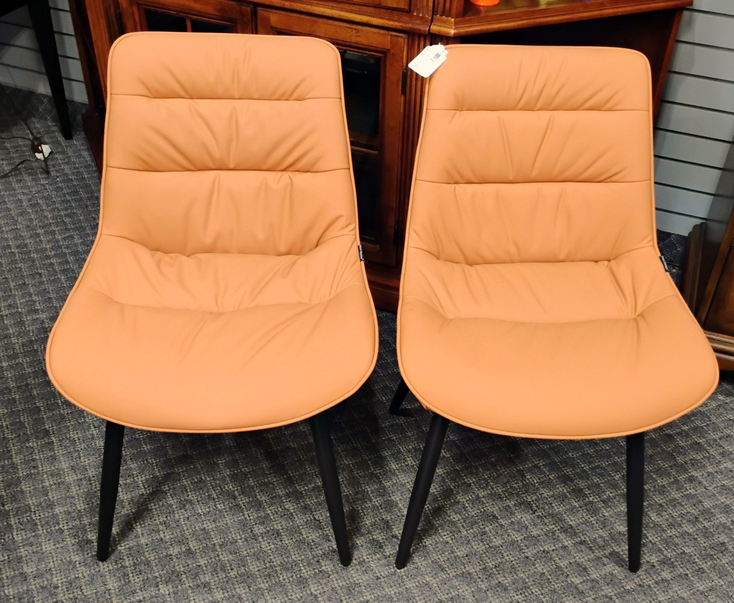 New Pr. Of Kidol & Shellder Mid Century Modern Style Chairs Westside