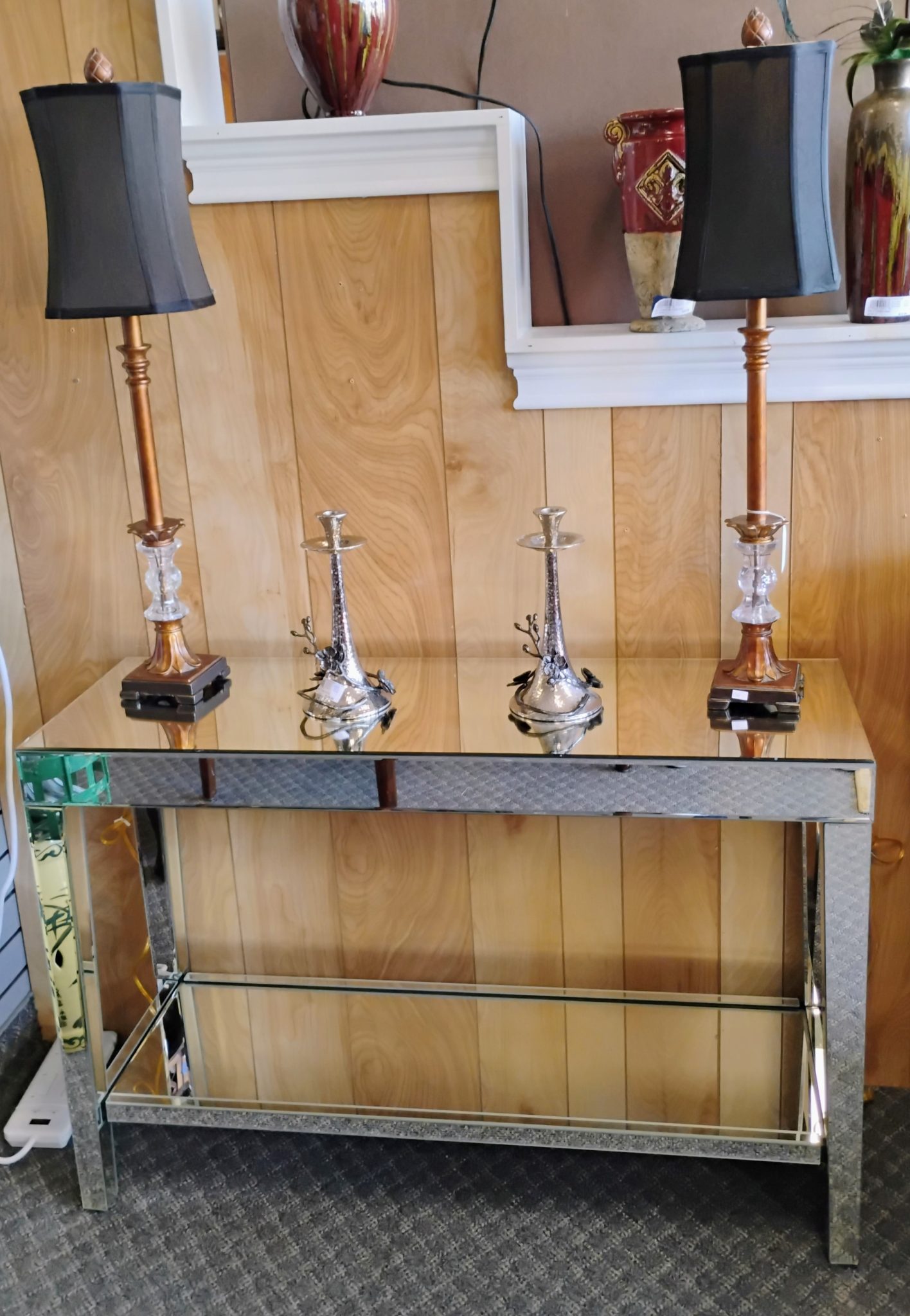 Mirrored Console Westside Furniture Consignment Emporium