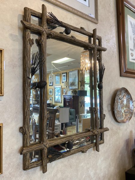 42″ x 30″ Black Forest Style Mirror