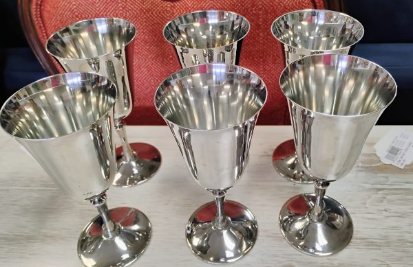 Set Of 2 0f 6- Italian De Uberti Wine Goblet Sets Sold Separate