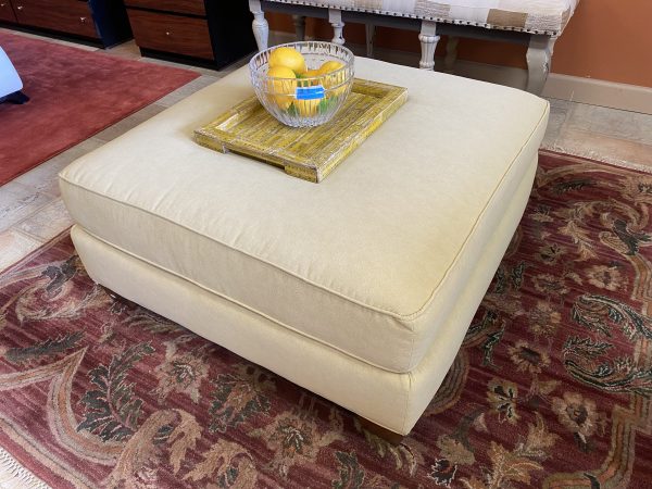 38″ Square Custom Ottoman