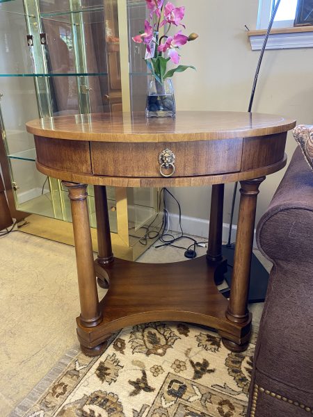 Hickory Chair French Empire Lamp Table
