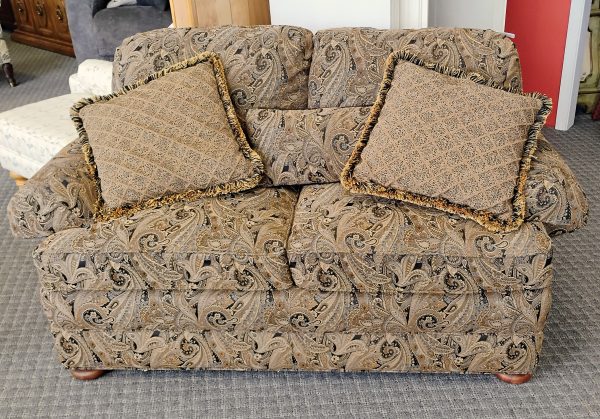 Custom Harden Furniture Paisley Loveseat 