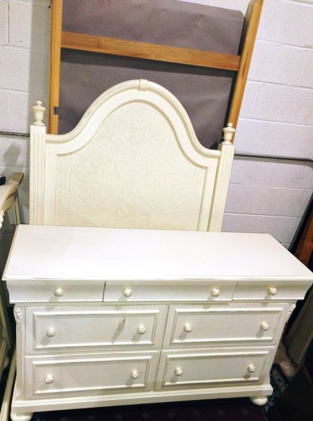 Lexington Furniture Twin Storage Bed-Dresser With Mirror And Night Stand Sold Separate