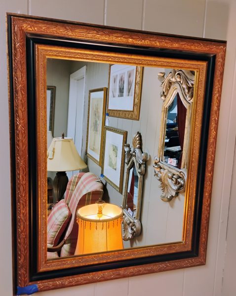 Black/Rose Gold Mirror 