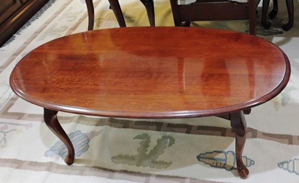 OM Furniture Co. Solid Cherry Coffee Table 