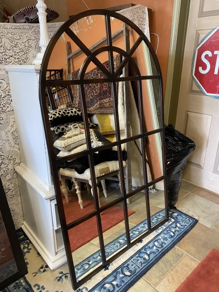 64″ x 39″ Pottery Barn Arched Wall Mirror