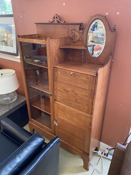 Antique Victorian Side by Side Secretary Desk