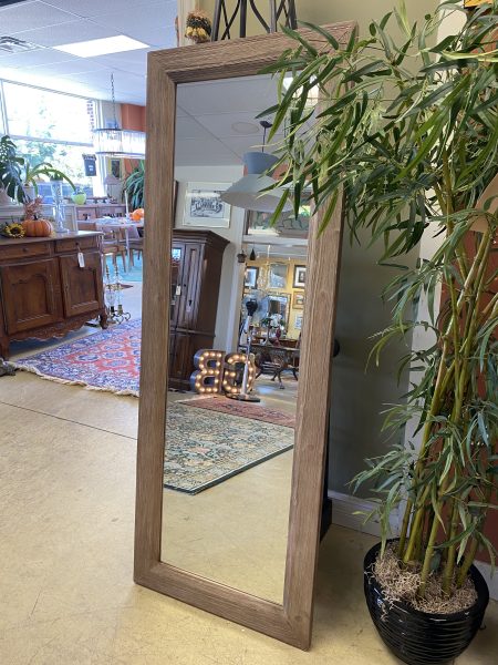 New ~ 5’5″ x 2′ Rustic Floor/Wall Mirror