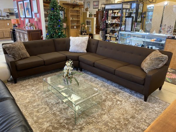 Custom Mitchell + Gold 3 Piece Sectional