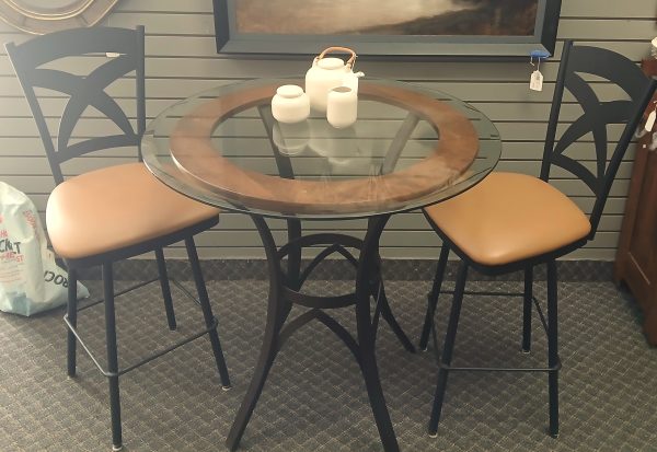 4 Piece Amisco Kai Counter Height Pub Table Set 