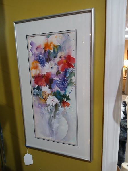 Original By Artist Millie Gift Smith Watercolor Framed Art