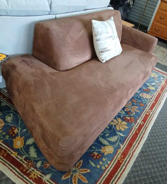 Carter (Chicago) Custom Brushed Upholstered Sofa 