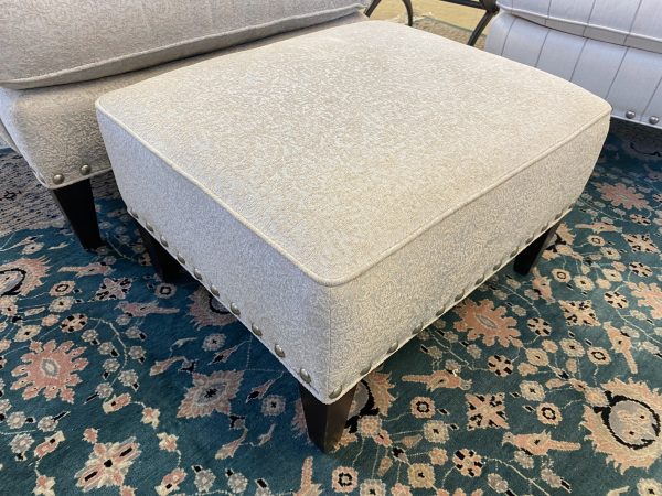 Sherrill Furniture Custom Charleston Ottoman
