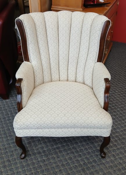 Upholstered Wingback Arm Chair 