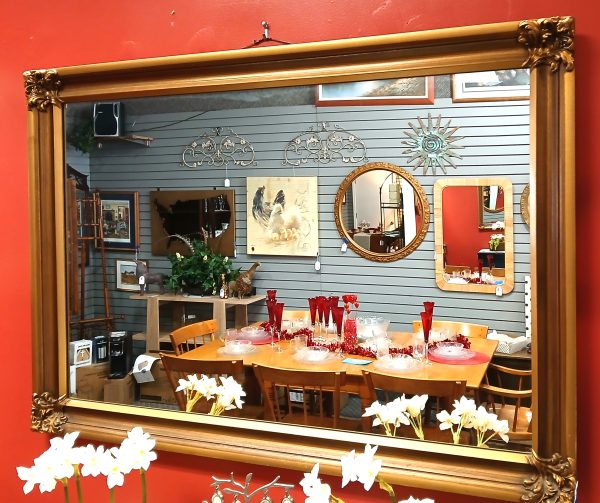 Vintage Italy Gilded Mirror 