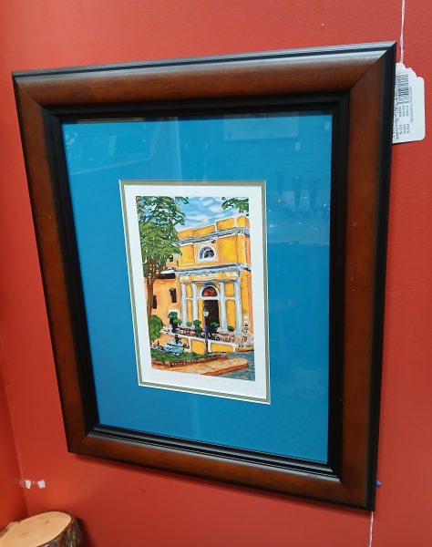 El Convento Hotel -San Juan Original Art By Artist Alba Hernandez Candelas Sold Separate