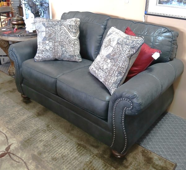 NEW ~Ashley Furn. Shadsburne Granite Loveseat 