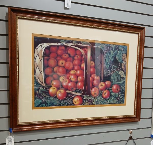 Framed Country Apples By Artist Prentice 