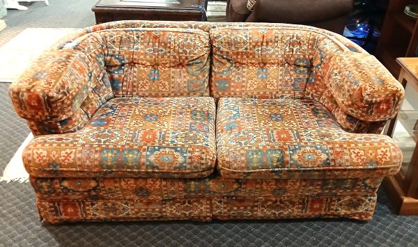 Vintage Berne Furniture Loveseat 