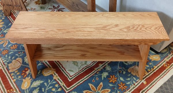New Oak Custom Bench