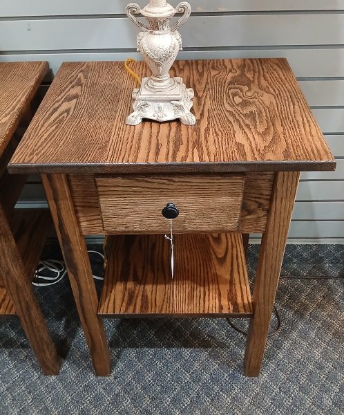 NEW Custom Oak Accent Tables  Sold Separate