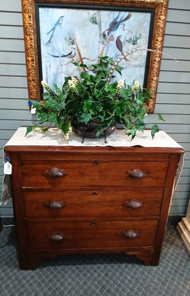 19th Century Antique Victorian Walnut Dresser 