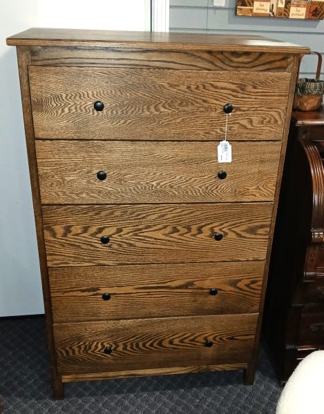 NEW Custom Solid Oak Tall Dresser 