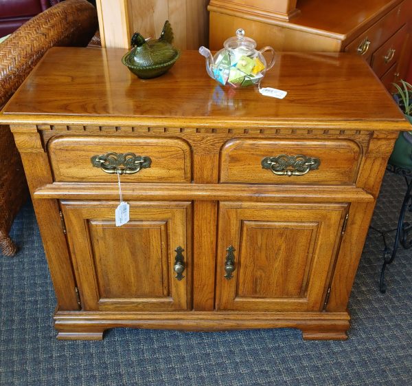Vintage Lenoir House-Broyhill Oak Buffet 