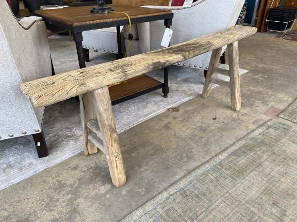 4’9″ Vintage Elm Skinny Bench