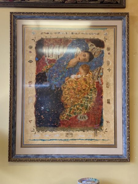 Roy Fairchild Woodard Serigraph “Just Dreaming” Signed & Numbered