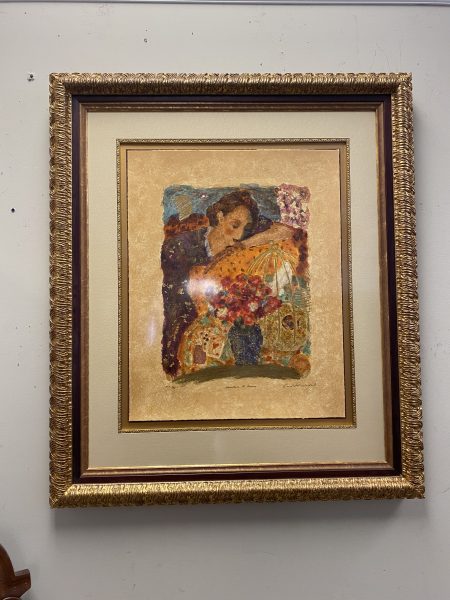 Signed and Number Roy Fairchild Woodard “Somewhere to Dream” Serigraph