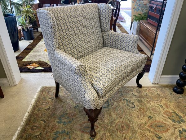 Freshly Updated Wingback Chair & a Half