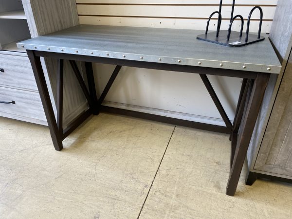 Zinc Top Bridge Desk