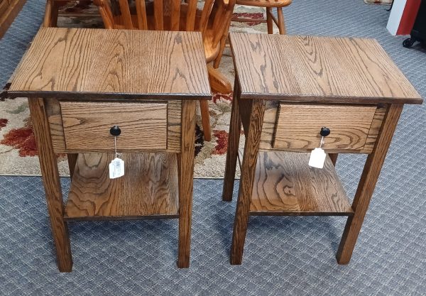 NEW Custom Solid Oak Accent Tables Sold Separate