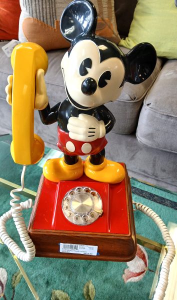 1976 Mickey Mouse Landline Phone 