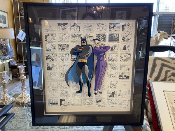 Warner Bros Batman/Joker Storyboard Lithograph