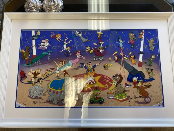 Hanna Barera Signed/Numbered “Circus of the Stars” Hand Painted LTD. ED. Animation Style Cell