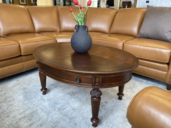 Hekman Furniture Oval Coffee Table