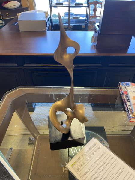 Signed/Numbered Antonio Grediaga Bronze Abstract Sculpture