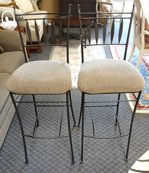 Pair Of Camasy Muebles Counter Stools