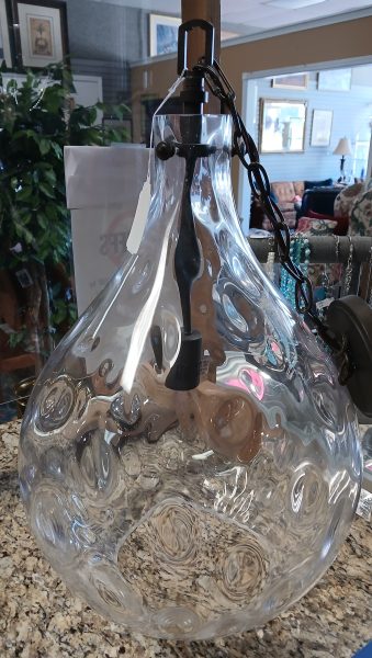Dimple Glass Pendant Light Fixture