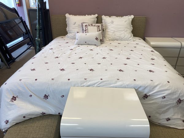 Custom King Upholstered Bed