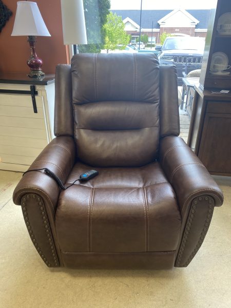 Flexsteel Oscar Lift Recliner with Power Headrest and Lumbar