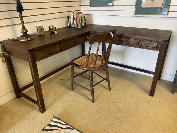 Office Star Products Smart Sit-To-Stand L-Shaped Desk