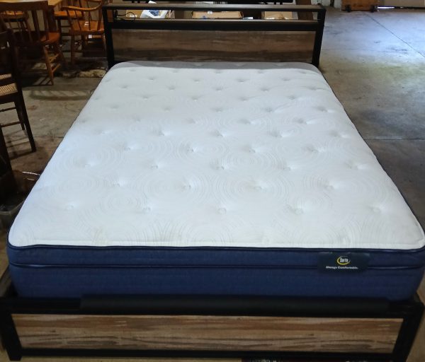 Newer Home Smart Furniture Queen Bed With New Mattress 