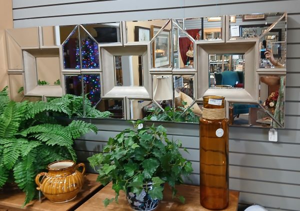 3) Uttermost Corner Keys Mirrors Sold Separate