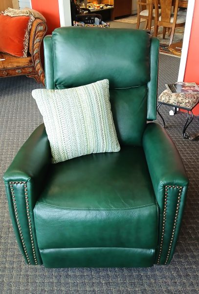 2) Newer Jayden Furn. Leather Swivel Recliners Sold Separate