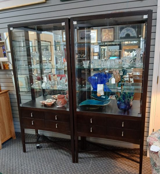 2} Shermag Canadian Display Cabinets Sold Separate