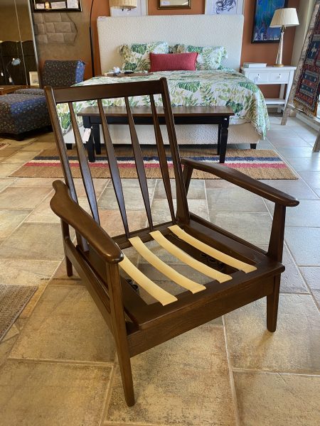 Mid Century Modern Viko Baumritter Danish Walnut Rocker Chair
